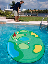 floating pool games