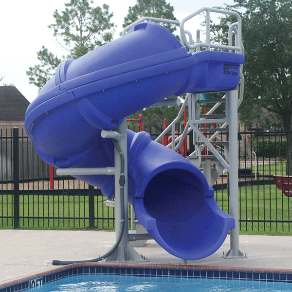 pool slides on